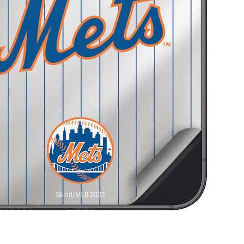 MLB New York Mets Home Jersey Galaxy S25 Skin
